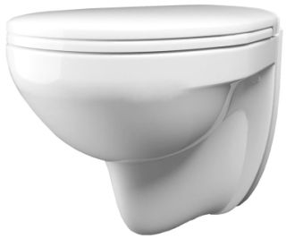 Унитаз подвесной LAUTA 270х470х365 быстросъемное сиденье с микролифтом